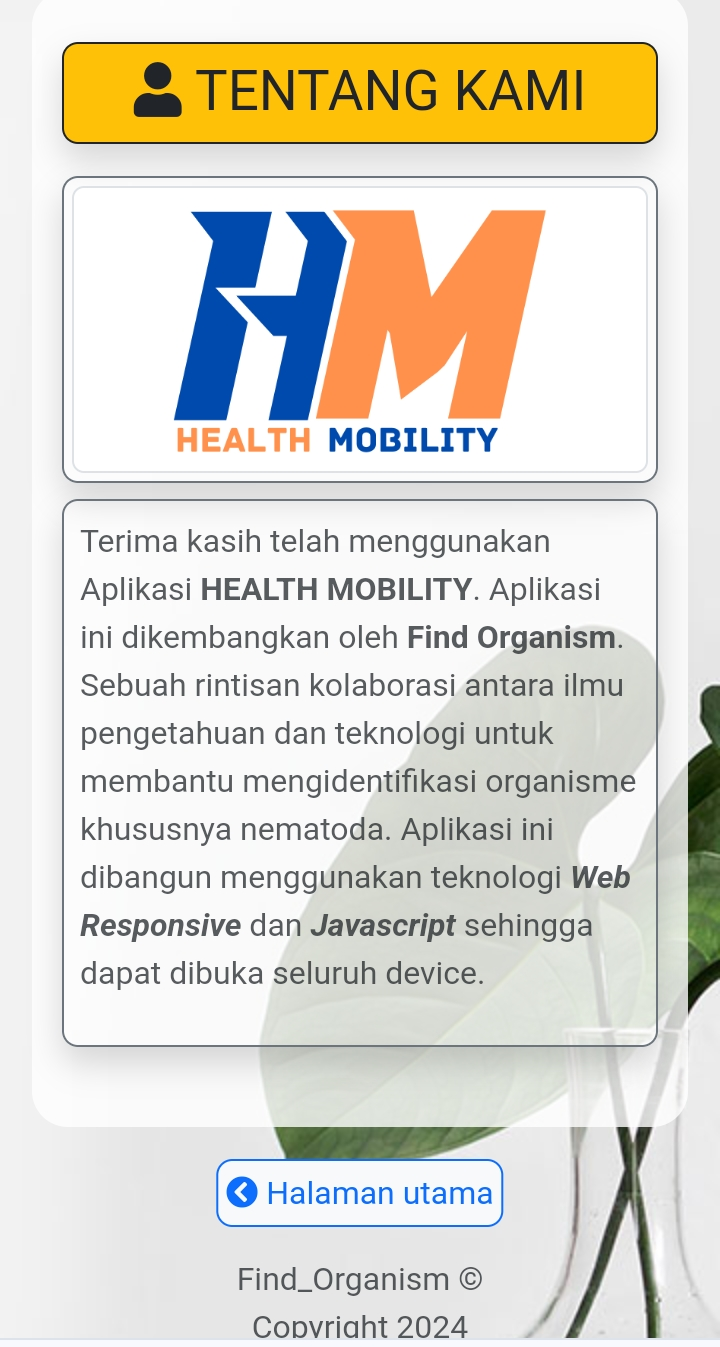 Halaman Tentang Kami